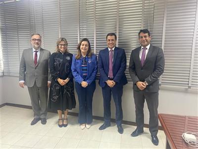 Foto da Notícia: Diretoria da OAB-MT tem audiência com corregedora do TRF-1